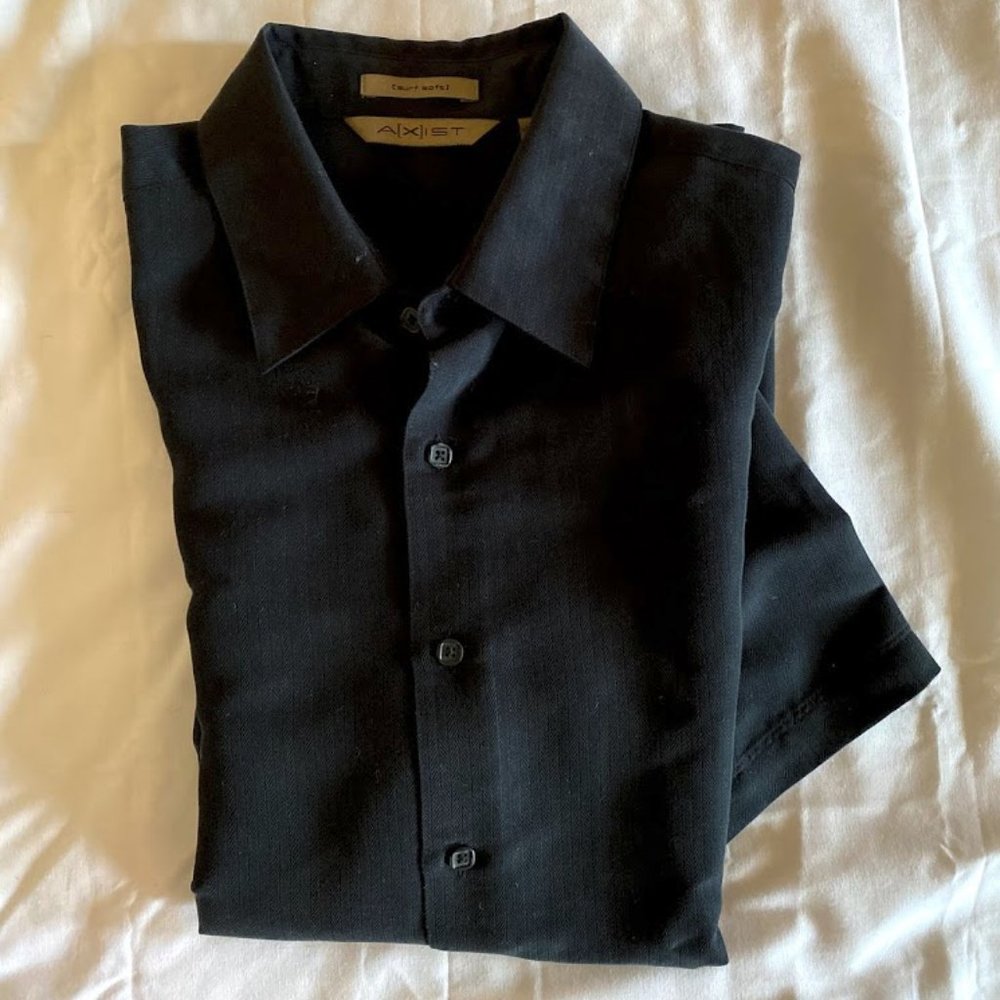 AXIST Black Super Soft Short Sleeve Shirt
